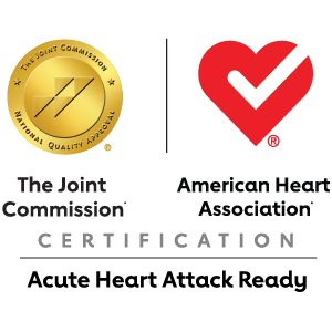 Acute heart attack ready emblem